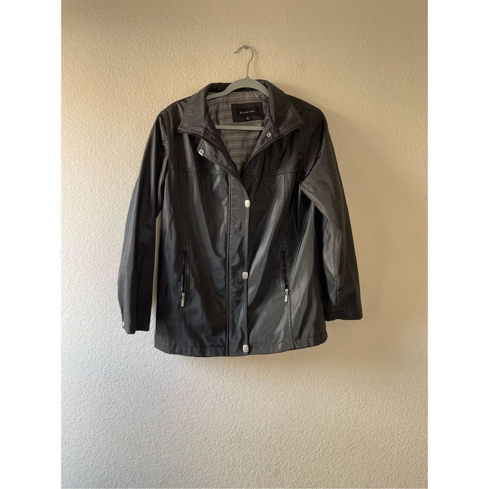 Vintage 90s PU women’s jacket size small